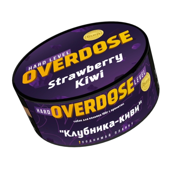 Overdose Strawberry Kiwi (Клубника-киви), 100 гр