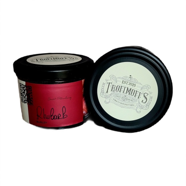 Табак для кальяна "Trofimoff"s" burley Rhubarb (Ревень), 125гр