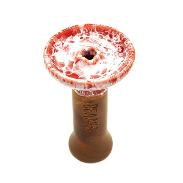 Чаша Облако Glaze Phunnel S - Красный мрамор
