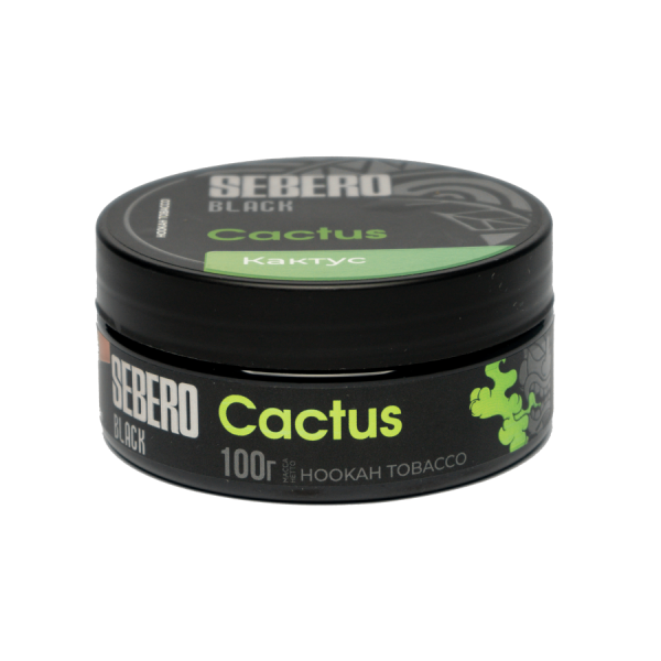 Sebero Black с ароматом Кактус (Cactus), 100 гр