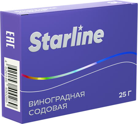Starline Виноградная Содовая, 25 гр