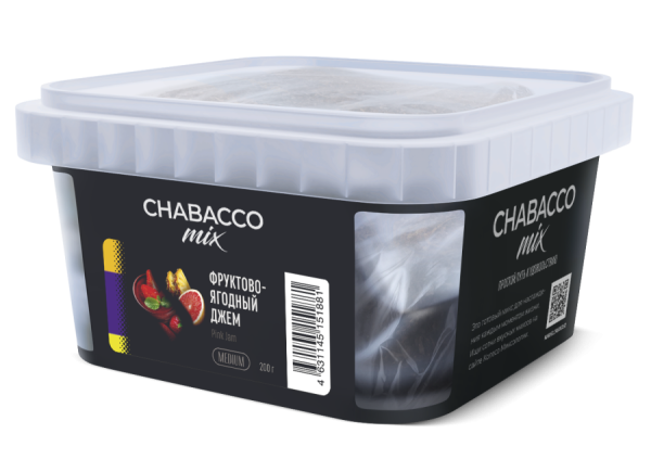 Chabacco Mix Pink Jam (Фруктово-ягодный джем), 200 гр