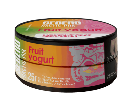 Sebero Arctic Mix Fruit yogurt (Фруктовый йогурт [Манго / Малина/ Сливки/ Арктик]), 25 гр