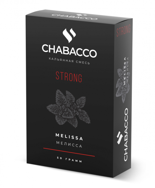 Chabacco Strong Melissa (Мелисса), 50 гр