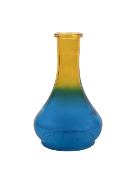 Колба Vessel Glass Капля Волна жёлтый