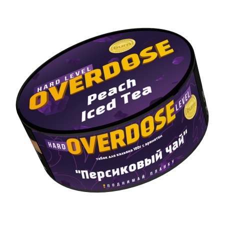 Overdose Peach Iced Tea (Персиковый чай), 100 гр