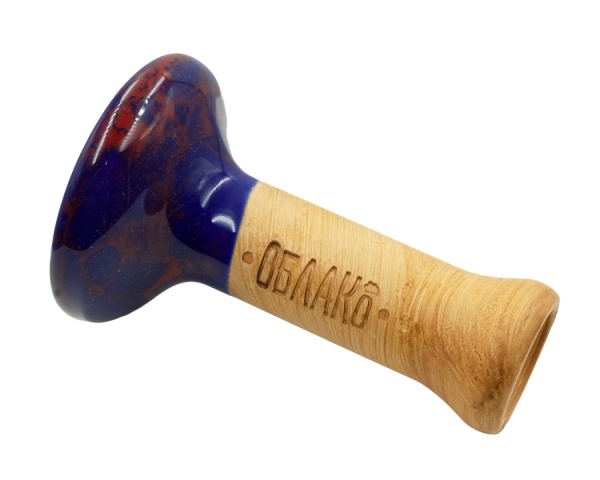 Чаша Облако Glaze Phunnel M - Сине-красный мрамор