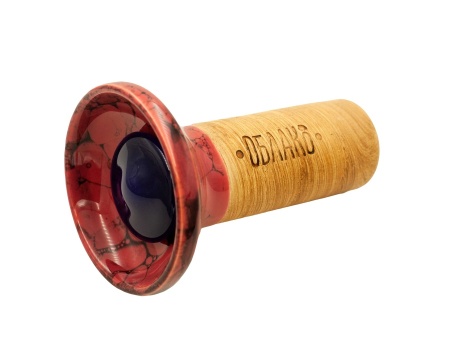 Чаша Облако Flow - Синий/Малиново-черный мрамор