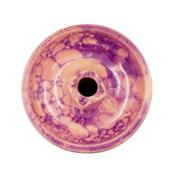 Чаша Облако Glaze Phunnel S - Розовый фиолетовый мрамор