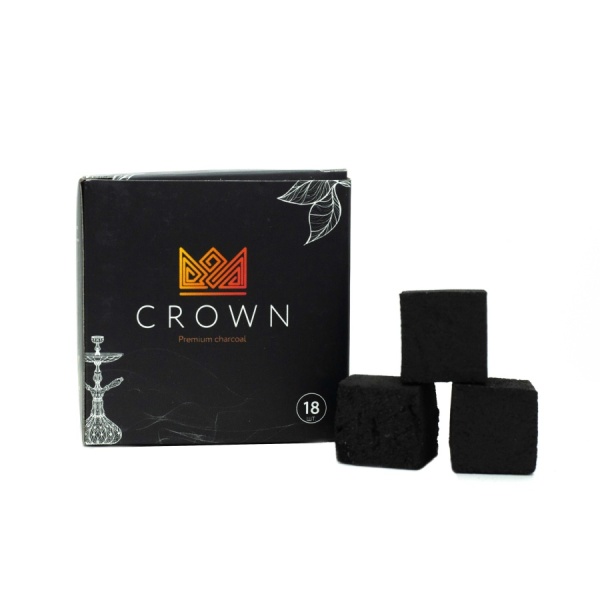 Уголь Crown 18 (25х25х25)