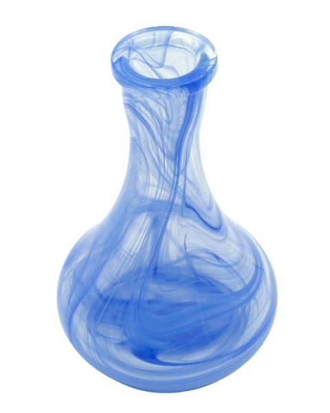 Колба Vessel Glass Капля Алебастр синий