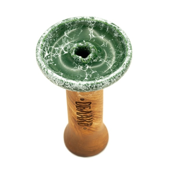 Чаша Облако Glaze Phunnel S - Зелёный мрамор