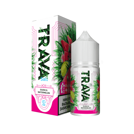 Trava Salt 30мл, Арбуз-Гуава-Лёд (Guava Watermelon)