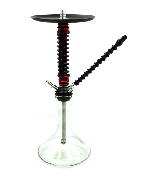 Кальян Coilovers Mini Черный/Красный