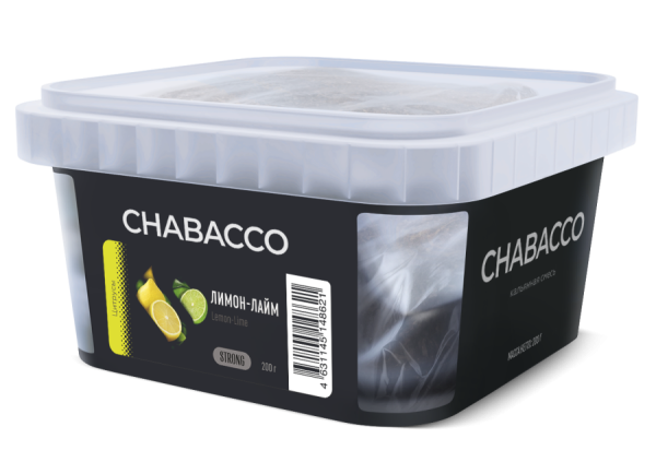 Chabacco Strong Lemon-Lime (Лимон-Лайм), 200 гр