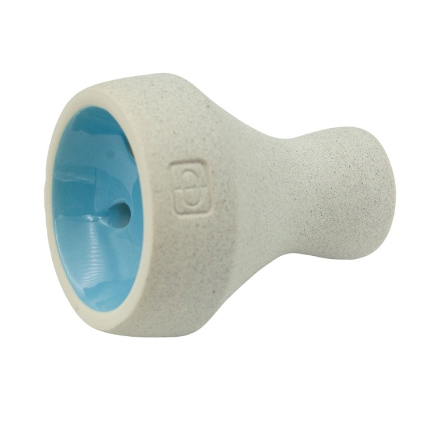 Чаша Форма Турка Бетон Серый / Голубой