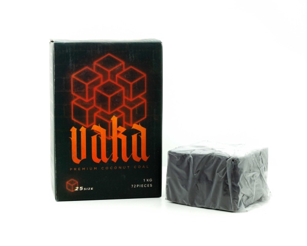 Уголь Vaka 72 (25х25х25)