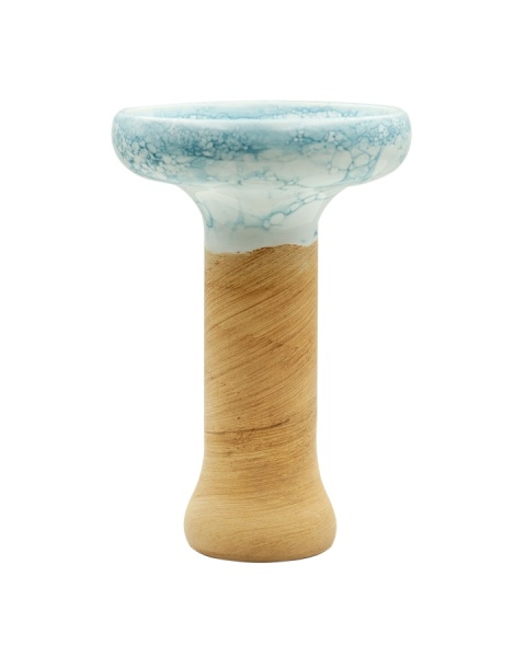 Чаша Облако Glaze Phunnel L - Бело-голубой мрамор