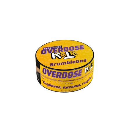 Overdose Brumblebee (Клубника, ежевика, голубика), 25 гр