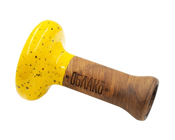 Чаша Облако Glaze Phunnel L - Желтый в точку