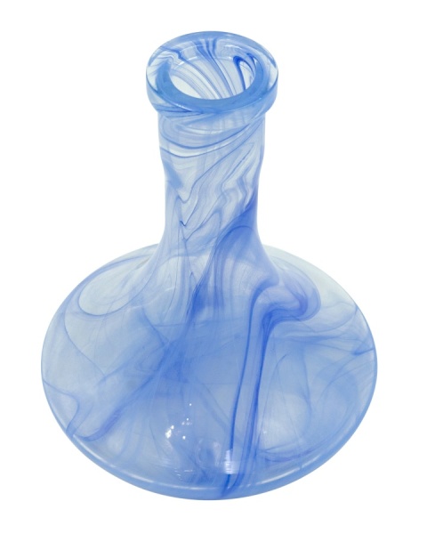 Колба Vessel Glass Крафт Алебастр синий