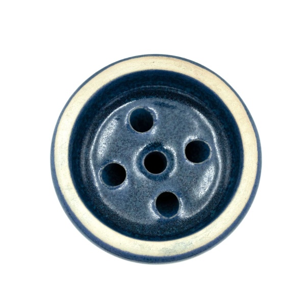 Чаша Облако Glaze Black - Синий топаз