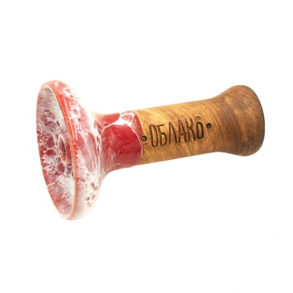 Чаша Облако Glaze Phunnel M - Красный мрамор