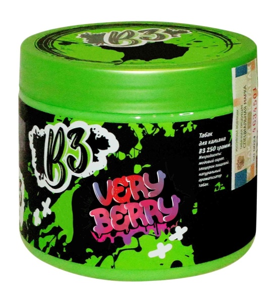 B3 Very Berry (Черника, Малина, Клубника, Ежевика), 250 гр