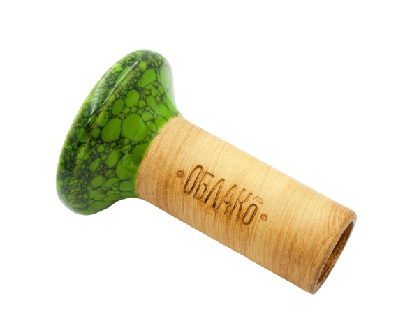 Чаша Облако Flow - Вишневый/Зелено-черный мрамор