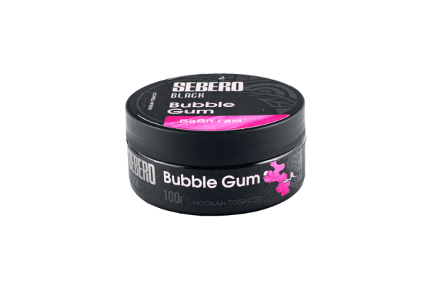 Sebero Black с ароматом Бабл гам (Bubble gum), 100 гр