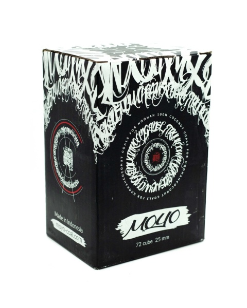 Уголь Moyo 72 (25х25х25)