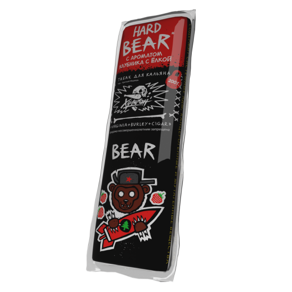 HLGN Hard - BEAR (Клубника с елкой), 200 гр