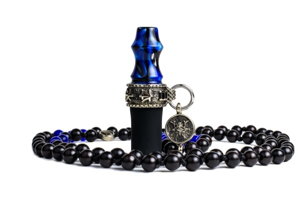 Мундштук Индивидуальный/персональный Japona Samurai Beads Blue