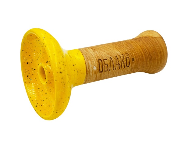 Чаша Облако Glaze Phunnel M - Желтый в точку