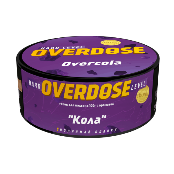 Overdose Overcola (Кола), 100 гр