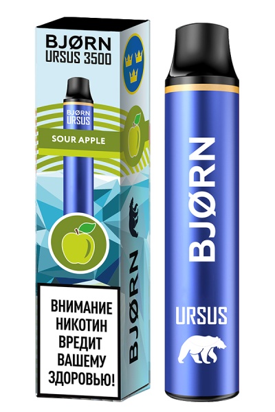 BJORN URSUS 3500 1.8% SE Sour Apple
