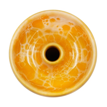Чаша Облако Glaze Phunnel M - Оранжево-белый мрамор