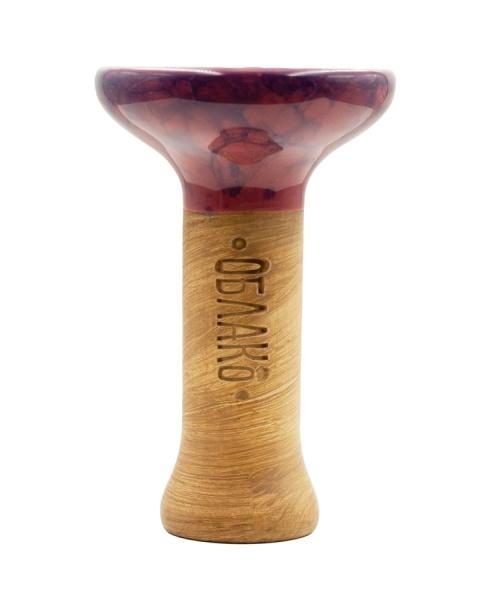 Чаша Облако Glaze Phunnel M - Малиново-синий мрамор