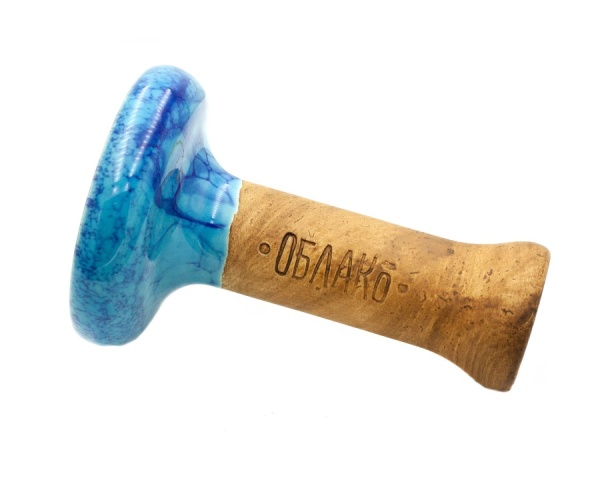 Чаша Облако Glaze Phunnel L - Сине-голубой мрамор 