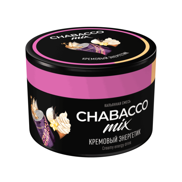 Chabacco Mix Creamy energy drink (Кремовый энергетик), 40 гр