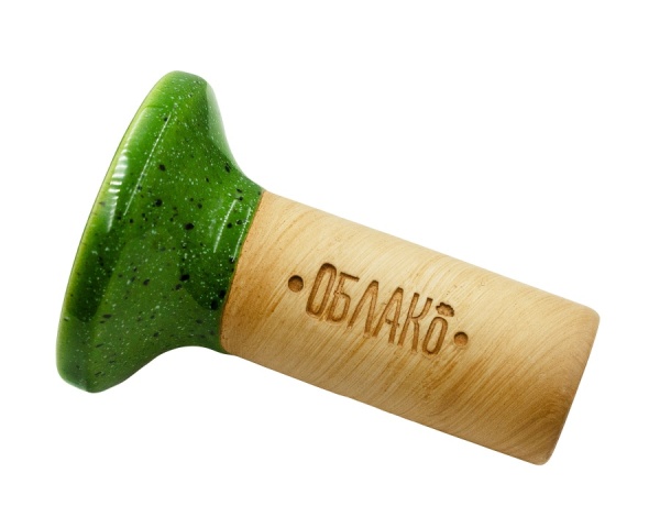 Чаша Облако Flow - Красный/Зеленый в точку