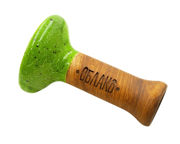 Чаша Облако Glaze Phunnel M - Зелёный в точку