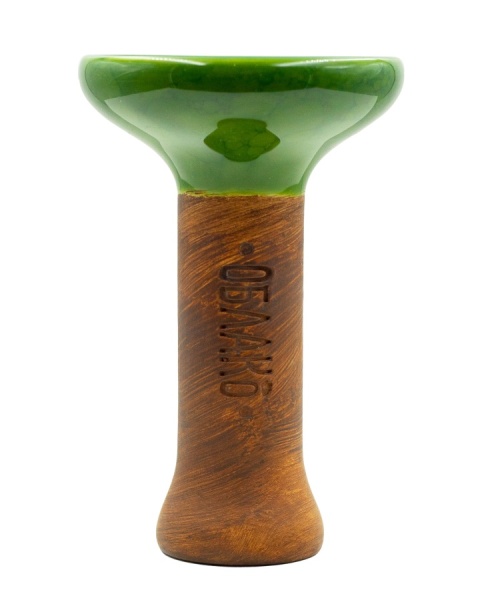 Чаша Облако Glaze Phunnel M - Зелено-темно-зеленый мрамор