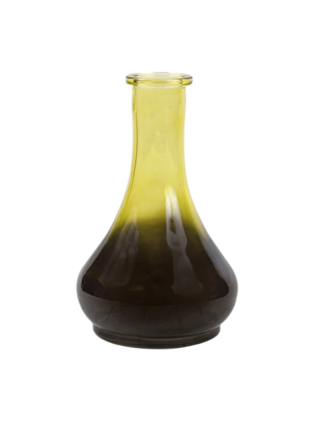 Колба Vessel Glass Капля Дым желтый