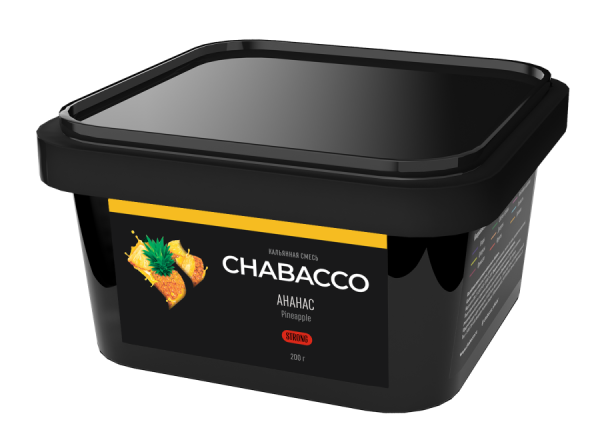 Chabacco Strong Pineapple (Ананас), 200 гр