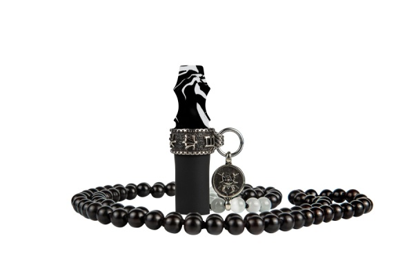 Мундштук Индивидуальный/персональный Japona Samurai Beads White