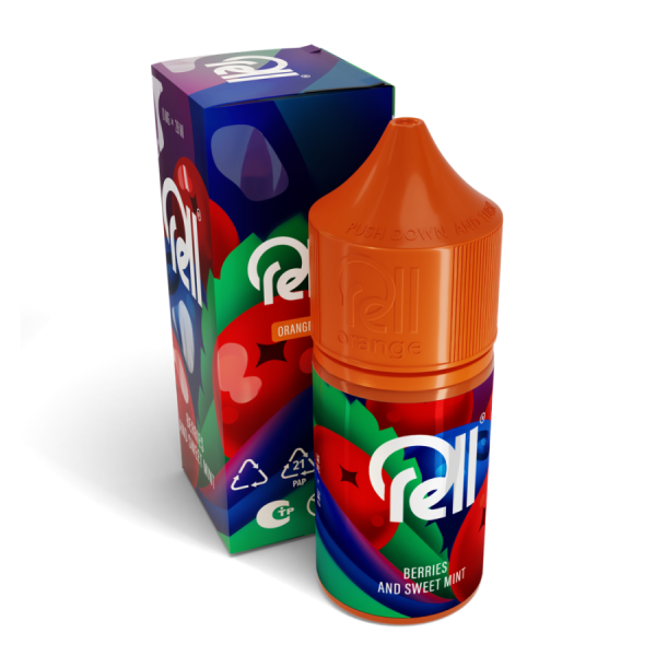 RELL ORANGE Berries and sweet mint (28мл, 0мг/см3)