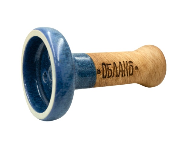 Чаша Облако Glaze Black - Синий топаз