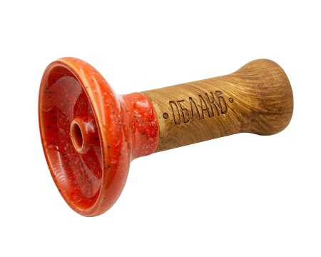 Чаша Облако Glaze Phunnel M - Оранжевый в точку