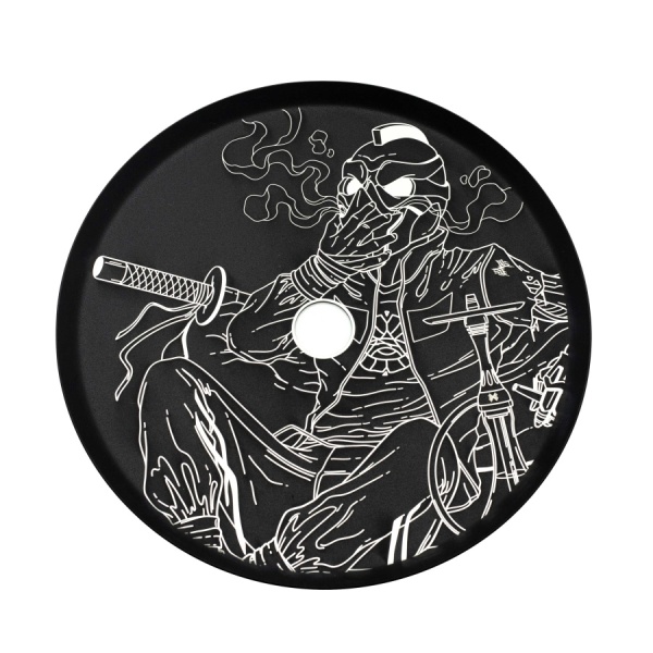 Дизайнерское блюдце плоское Alpha Hookah 20